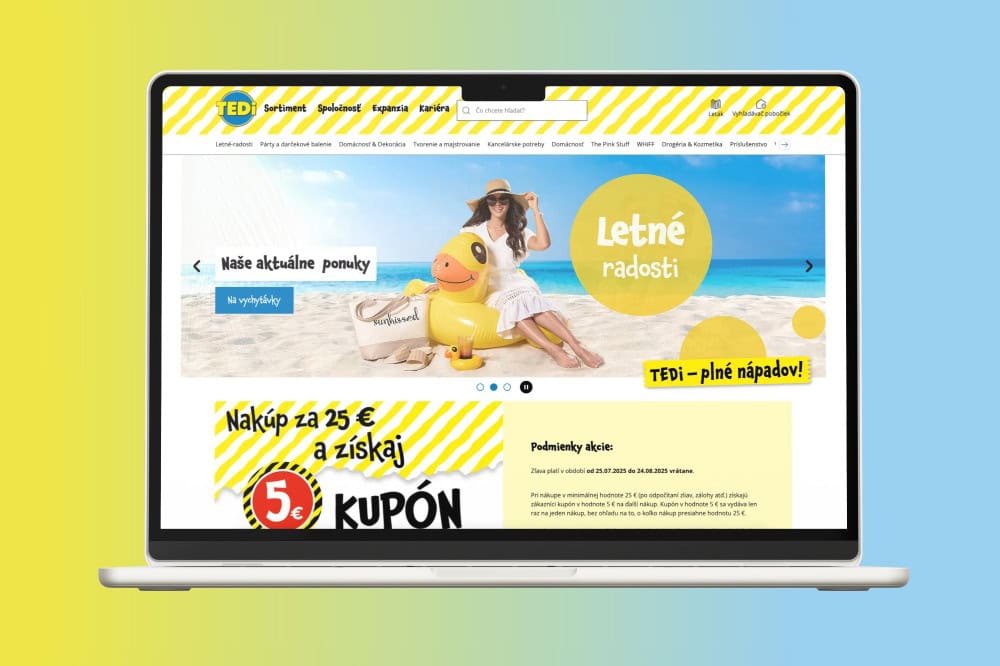 TEDi e-shop a online katalóg